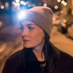 Knitted Hat With LED Lighting