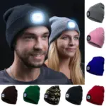 Knitted Hat With LED Lighting