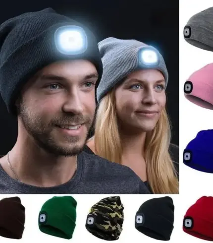 Knitted Hat With LED Lighting