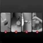 Household Punch-Free Wall Hanging Long Handle Silicone Toilet Brush - Image 7