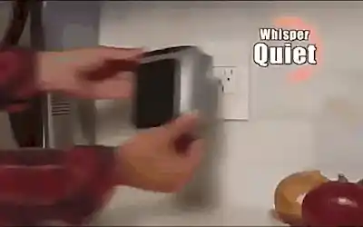 Heater in action