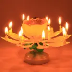 Magic Musical Flower Birthday Candle - Image 5
