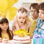 Magic Musical Flower Birthday Candle - Image 2